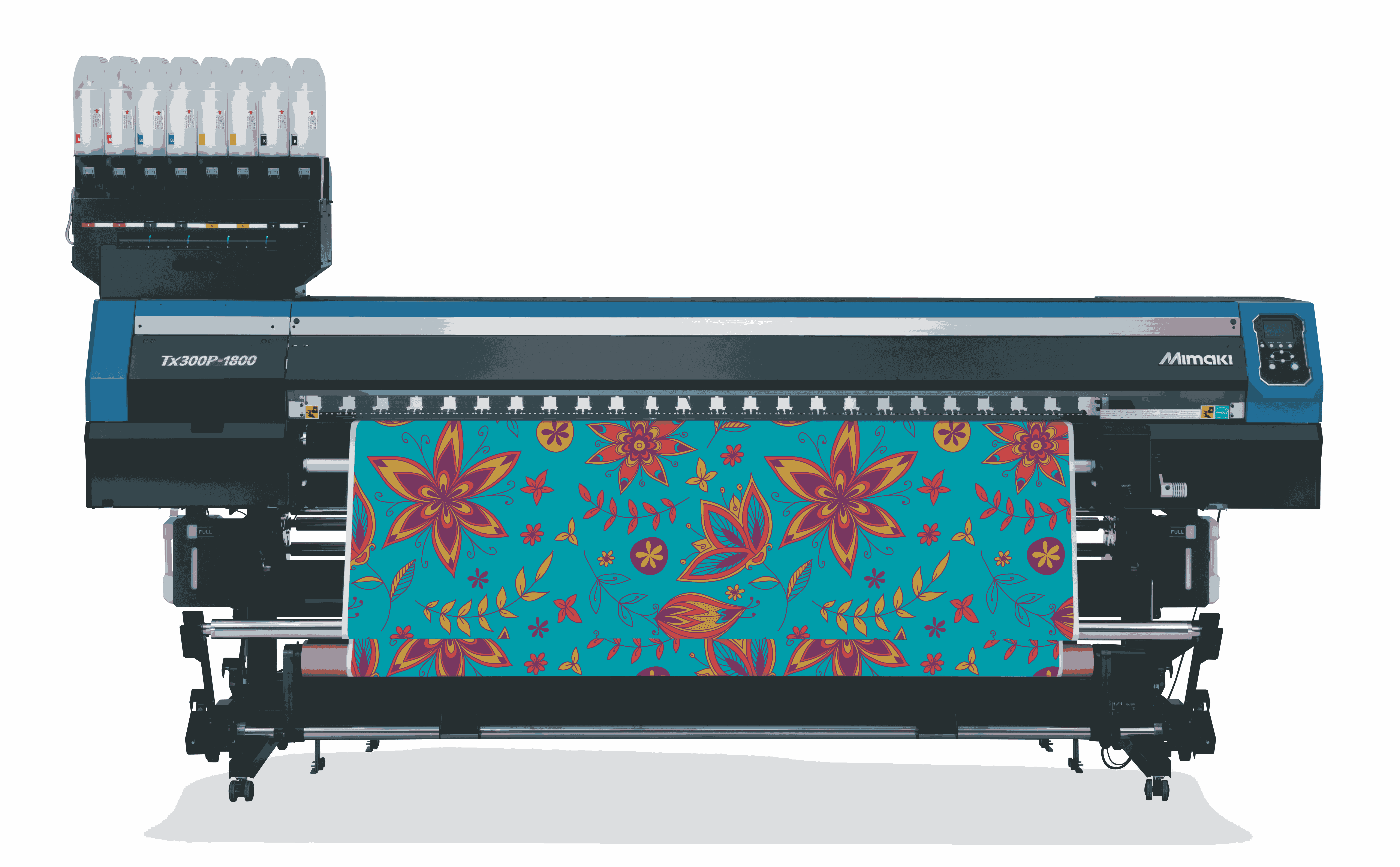 Mimaki's new TX300P-1800 direct to textile printer is to launch at ITMA 2015