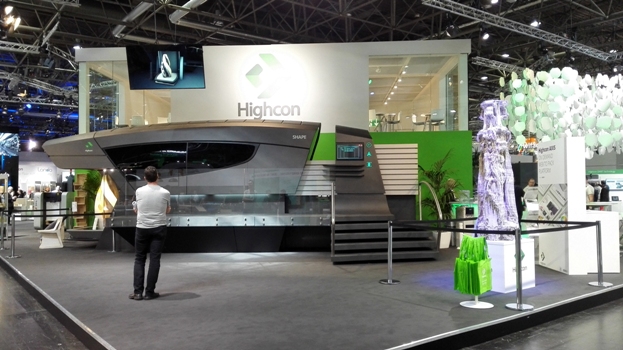 The Highcon Shape at Highcon's drupa 2016 stand