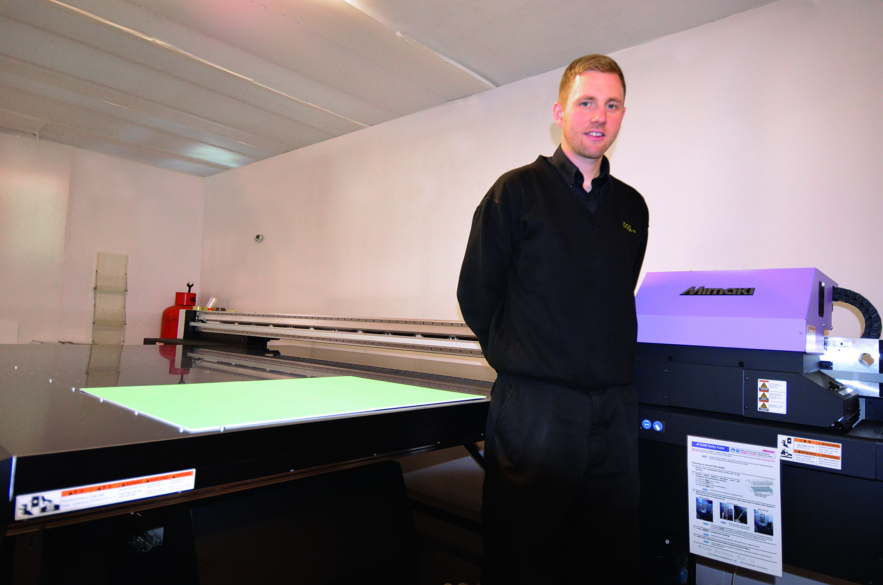 Print Manager at DGS Supplies, Matt Shaw 