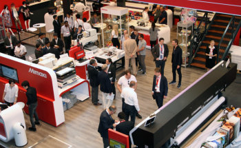 Mimaki booth at drupa 2016