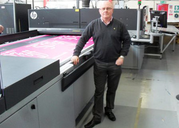 B Print & Display Limited installed a second HP Scitex FB7600 Industrial Press following 40 per cent growth since installing the first one